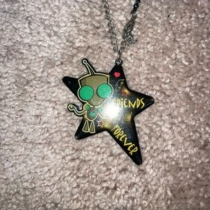 Hot topic invader zim necklace